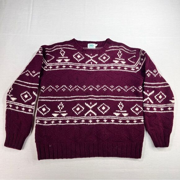 Wool Ski Motif Sweater by Dorfit main image 0